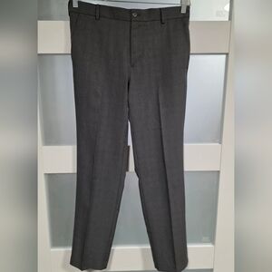 Van Heusen Black Straight Dress Pants